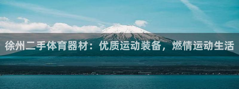 富联平台官网登录网址:徐州二手体育器材:优质运动装备,燃情运