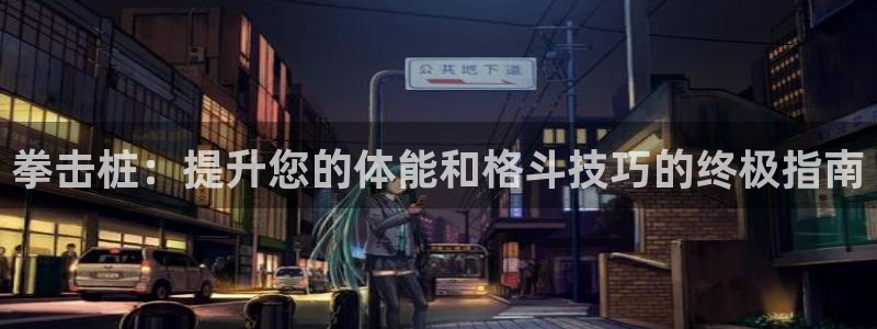 富联娱乐官方网站入口:拳击桩:提升您的体能和格斗技巧的终极指